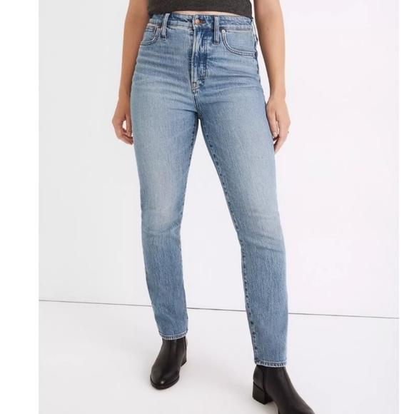 Madewell Denim - Madewell Curvy Perfect Vintage Jean Banner Wash